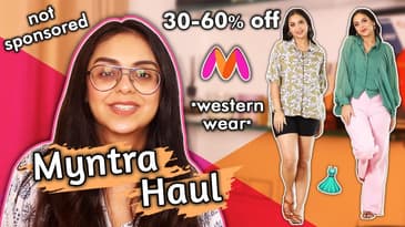 everyday outfits / myntra try on shopping haul
