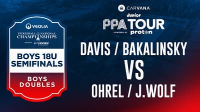 Davis/Bakalisnky v Ohrel/J.Wolf at the 2026 PPA National Championships