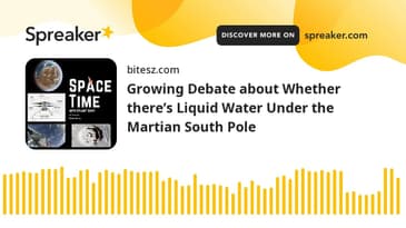 Growing Debate about Whether there’s Liquid Water Under the Martian South Pole