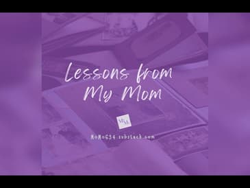 #motivation Lessons from My Mom . . . #motivational  #inspiration #bible