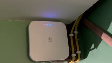 EnGenius ECW220S Cloud Managed Wi Fi 6 Security Access Point - Light Show