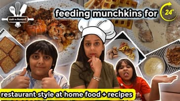 I became a PERSONAL CHEF for 24 hours for my nephew & niece 👩🏽‍🍳 | Aanam C Vlog