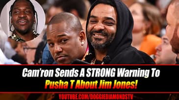 Cam’ron Sends A STRONG Warning To Pusha T About Jim Jones!