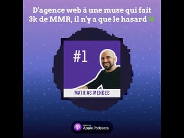 D'agence web à une muse qui fait 3k de MMR, il n'y a que le hasard 🍀