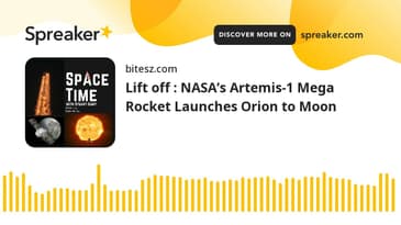 Lift off : NASA’s Artemis-1 Mega Rocket Launches Orion to Moon