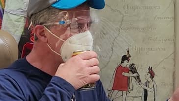 Globe Aware presents "The Hazards Of Happy Hour While Wearing A Mask On The Train To Machu Picchu!"