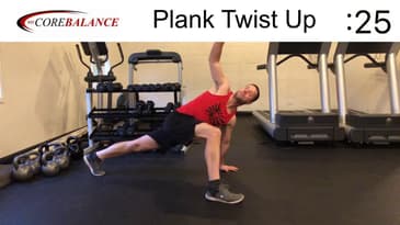 Plank Twist Up - Dynamic Core Exercise | Chris Janke-Bueno