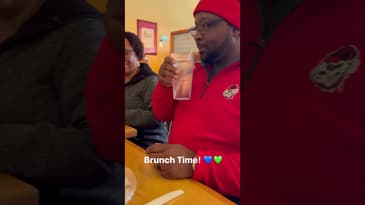 Brunch with baby girl! 💙💚 #marriagematters #love #beyondido #family #food #augustaga