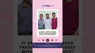 F1 2023 - Early & Bold Predictions (recorded with a live audience) |  Formula 1 fans | Bingepods