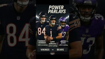 Shrewdness Power Parlay!!!  #sportsbetting #NFL #mnf #Bears #vikings