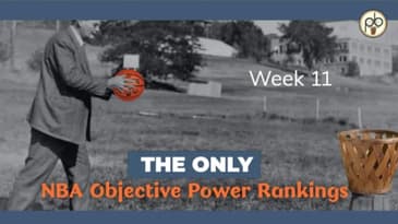 The only objective all #NBA Objective Power Ranking Top 10