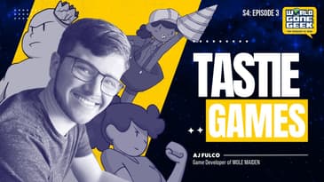 The Podcast is RealLY LIVE! - A.J. from Tastie Games