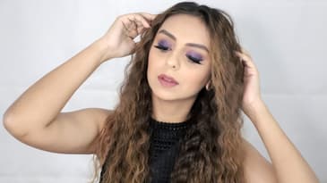 Purple Eyes Makeup Tutorial | Party Look!