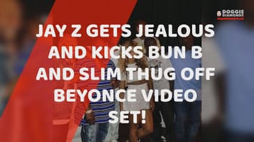Jay Z Gets Jealous And Kicks Bun B And Slim Thug Off Beyonce Video Set!