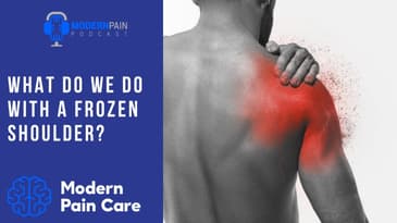What do we do with a frozen shoulder?