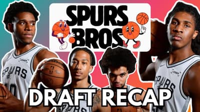Spurs Make BIG Moves in the 2026 NBA Draft (Literally), Free Agency is Upon Us, + What's Next