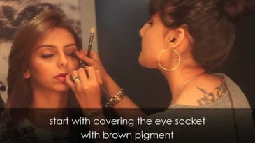 Glamorous Make Up | Brown & Grey Smokey Eyes | New Years Eve Look | Lakme Absolute Salon