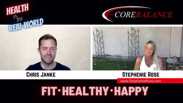ROCK BOTTOM Health Moments - Health in the Real World with Chris Janke   |  guest Stephenie Rose