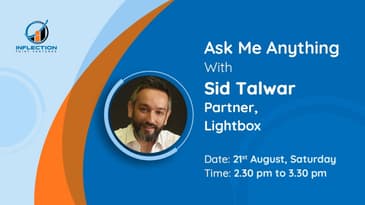 Ask Me Anything with Sid Talwar, Partner, Lightbox