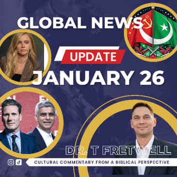 January 2026 Global News Update ｜ Iran Protests, The Fabian Society, Free speech ｜ Dr Thomas Fretwell