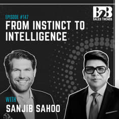 147. Ingram Micro President on Why Intelligence Beats Instinct w/ Sanjib Sahoo