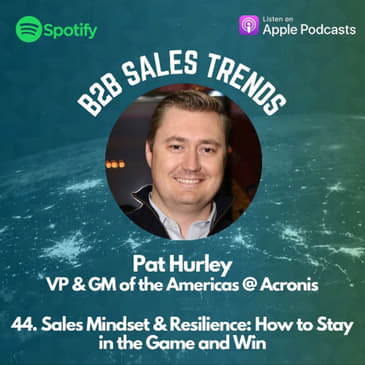 44. Sales Mindset & Resilience: How to Stay in the Game and Win