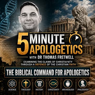 The Biblical Command for Christian Apologetics - 5 Minute Apologetics apologetics with Dr Fretwell