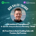 68. From Data to Deals: Enabling Sales with Precision, Not Promises