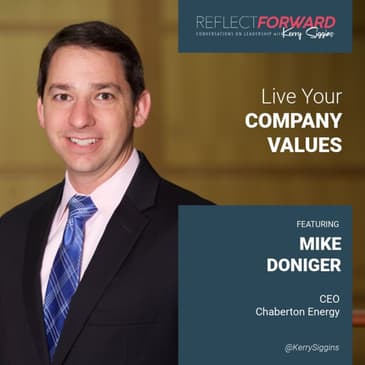 Live Your Company Values w/ Mike Doniger