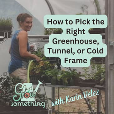How to Pick the Right Greenhouse, Tunnel, or Cold Frame - Ep. 292