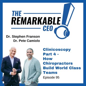 095 - Clinicoscopy Part 4 - How Chiropractors Build World Class Teams