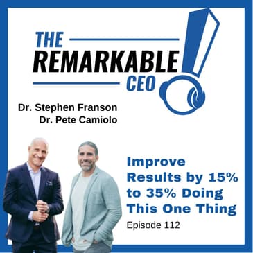 112 - Improve Results by 15% to 35% Doing This One Thing