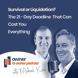 Claude Trimboli, Accountant and Liquidator, on how small business owners can better manage debt to avoid insolvency.