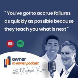 To grow your business be brave and get comfortable taking imperfect action, Gabe Villarreal