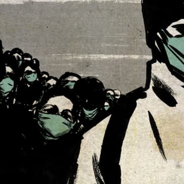 Cú nhảy của con covid-19