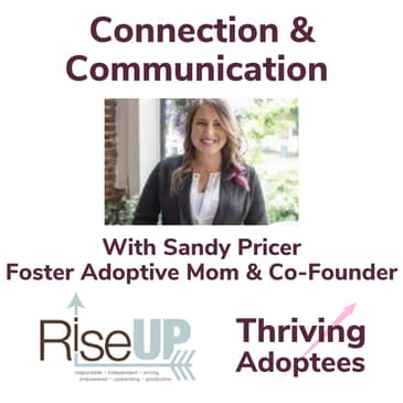 Connection & Communication With Sandy Pricer Foster Adoptive Mom & Co-Founder