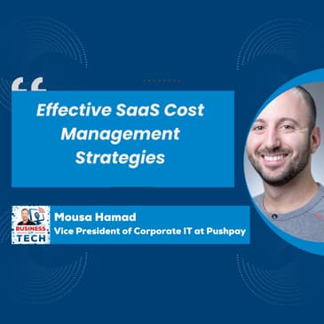 Mastering Vendor Management: Lessons from IT Transformation and M&A Success Stories with Mousa Hamad