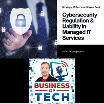 Cybersecurity, Regulation, Liability, & Best Practices in Managed IT Services w/ Steven Cook