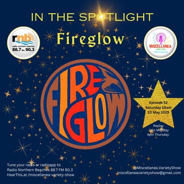 Fire Glow - A Spotlight on Northern Beaches Band with Bruno Lobao — Hosted by Maria May