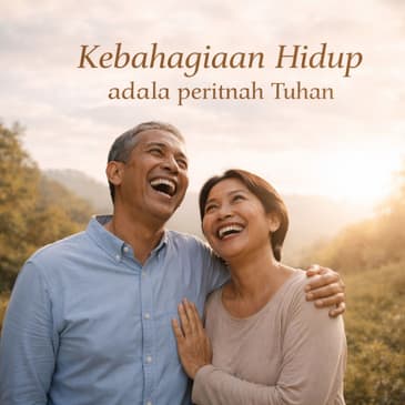 Kebahagiaan Hidup adalah Perintah Tuhan