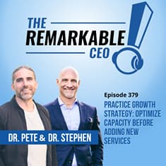 379 - Practice Growth Strategy: Optimize Capacity Before Adding New Services