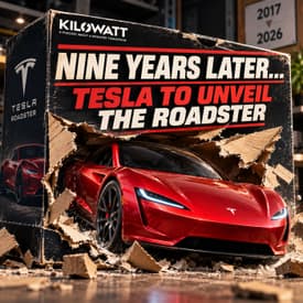 Nine Years Later… Tesla to Unveil the Roadster