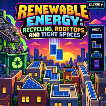 Renewable Energy: Recycling, Rooftops, and Tight Spaces