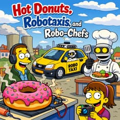 Hot Donuts, Robotaxis, and Robo-Chefs
