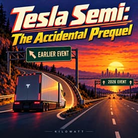 Tesla Semi: The Accidental Prequel