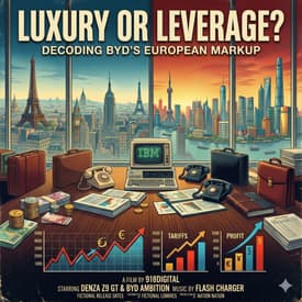 Luxury or Leverage? Decoding BYD’s European Markup