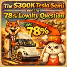 The $300K Tesla Semi and the 78% Loyalty Question