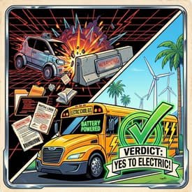 Robotaxi Crashes and A School Bus Driver’s Verdict on Going Electric