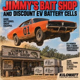Jimmy’s Bait Shop and Discount EV Battery Cells