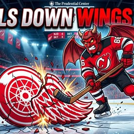 Devils Down Wings In OT